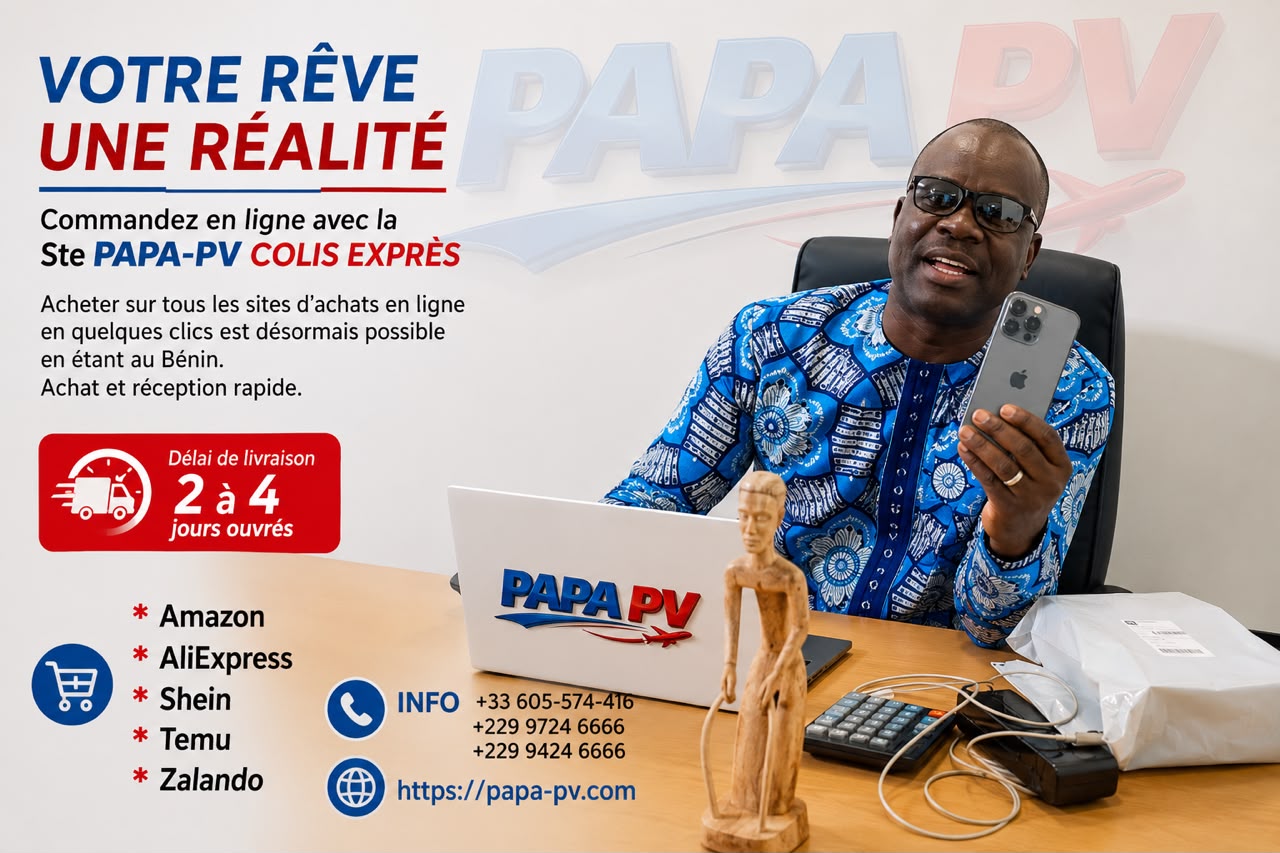 Colis Express Paris à Cotonou